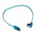 Кабель SATA, Cablexpert  CC-SATAM-DATA90-TR-30CM Cable internal, data, угловой разъем