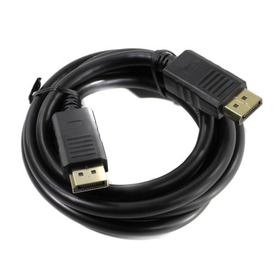 Кабель SVGA, Cablexpert CC-DP2-6, 1.8м, черный Cable DisplayPort to DisplayPort, DP v1.2, black