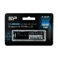 Твердотельный накопитель SSD M.2 PCIe Silicon Power A60, SP512GBP34A60M28, 512 GB 