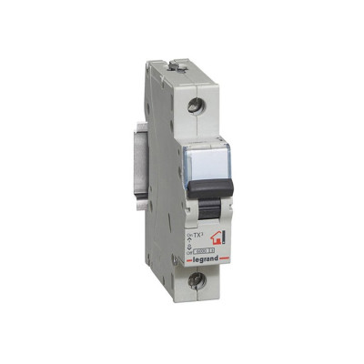 Автоматический выключатель, Legrand, 404030, 1П C25A TX3 6000 6kA