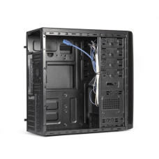 Компьютерный корпус, Aerocool, CS-1101, ATX/Micro ATX, USB 3.0/2*2.0, HD-Audio+Mic, Кулер 8cm, Высота процессорного кулера до 150мм, Длина VGA до 375мм (без переднего кулера), 1*5.25"/ 3*3.5"/1*2.5", Толщина 0,4мм, 410x195x411мм, Без Б/П, Ч