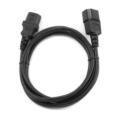Кабель питания, Cablexpert PC-189-VDE-3M, 3м Cable power, C13 - C14, системный блок/монитор - ИБП, black