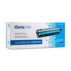Картридж, Europrint, EPC-CE740A, Чёрный, Для принтеров HP Color LaserJet CP5220/CP5225, 7000 страниц.
