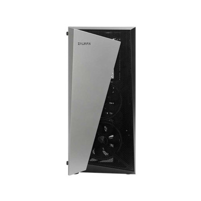 Компьютерный корпус, Zalman, S4 PLUS, Mid-Tower, ATX / mATX / Mini-ITX, USB 3.0*1/2.0*2, HD Audio/Mic, Кулер 3*12см RGB, Высота процессорного куллера до 160 мм, Длина VGA до 315мм, Количество отсеков 2*3.5"/1*2.5", 400*206*458 мм, Без Б/П, Чёрны