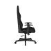 Игровое компьютерное кресло, DX Racer, GC/LPF24FBCFBB/N, Prince series, Рекомендуемый рост: до 180 см, Рекомендуемый вес: до 90 кг, Ткань, Угол наклона до 135°, 2D подлокотники, Нейлоновая основа кресла, Механизм качания: топ-ган, Черный