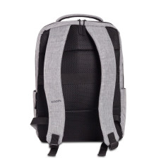 Рюкзак, Xiaomi, Mi Commuter Backpack (Light Gray), BHR4904GL/XDLGX-04, 320 160 440 мм, 21л, Полиэфирное волокно, Водостойкая ткань, Крепление для чемодана, Удобные изогнутые плечевые ремни, Скрытый карман, Мягкая ручка для переноски, Светло-серый
