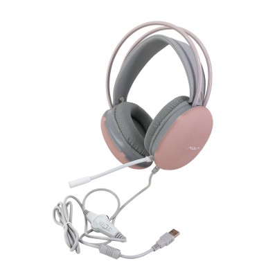 Гарнитура Aula Mountain S505, Розовый Garnitura 2.1m cable, LED (USB power), pink