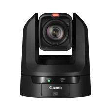 PTZ- Камера, Canon, CAMERA CR-N100 BK WITH AUTO TRACKING , 4К UHD, Type 1/2.3 (1/2.3 in.) single-plate CMOS sensor, 8.29 megapixels (3840 x 2160), Lens=3.67 - 73.4 mm, F/1.8 - 2.8, 20x optical zoom Communication Control LAN, Wi-Fi, Serial, IRDimensions (W