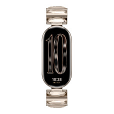 Фитнес браслет, Xiaomi, Mi Smart Band 10, Glimmer Edition Glimmer Gold, BHR07Q6GL/M2459B1, 1.62" AMOLED, Разрешение экрана 192 x 490, Аккумулятор 233 мАч, Водонепроницаемость 5 АТМ, Золотой