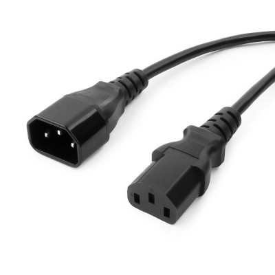 Кабель питания, Cablexpert PC-189-10, 3м Cable power, C13 - C14, системный блок/монитор - ИБП, black