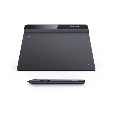 Графический планшет, XP-Pen, Star G640, Разрешение 5080 lpi, Чувствительность к нажатию 8192, Интерфейс USB, Рабочая область 6"х4", Чёрный