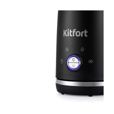 Капучинатор, Kitfort, КТ-785, Мощность 500W, Ёмкость 0.3л, Пластиковый корпус, Вспенивание без нагрева, Вспенивание с нагревом, Плотная пенка с нагревом, Черный