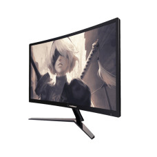 Монитор, Gamemax, GMX24C144, 14100900604, 23.6", Изогнутый, 1920x1080, TFT TN, 144 Гц, 16:9, 250 кд/м2, 3000:1, 1 мс, 178/178, 16.7 млн., DVI*1, DP*1, HDMI*1, Аудиовход*1, кабели DP/HDMI в комплекте, Чёрный