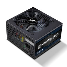 Блок питания, Zalman, ZM700-TXII(V2), 700W, ATX, Standard, APFC, 20+4pin, 4+4pin, 8pin, 6*Sata, 4*Molex, 4*PCI-E 6+2 pin, FDD, Вентилятор 12см, Черный