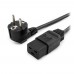 Кабель питания, Cablexpert PC-186-C19, 1.8м Cable power, 16A, black