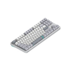 Клавиатура, Dark Project, DPKB_DAYLIGHT_87_ANSI_UA, ALU87A Daylight, Игровая, Механическая, TKL, g3ms Zircon switches, USB, Подсветка RGB, Размер: 362 x 136 x 42 мм., Анг/Рус, Серый