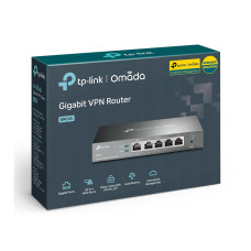 Маршрутизатор Multi-WAN VPN, TP-Link, ER605, 1 фиксированный гигабитный порт WAN, 1 фиксированный гигабитный порт LAN, 3 переключаемых гигабитных порта WAN/LAN