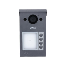 Вызывная панель, Dahua, DHI-VTO3311Q-WP, 4-кнопочная IP-панель, 2 Мп, IP65 & IK08