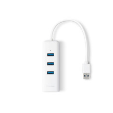 Концентратор USB, TP-Link, UE330, 3 порта USB 3.0, Гигабитный порт Ethernet Концентратор USB, TP-Link, UE330, 3 порта USB 3.0, Гигабитный порт Ethernet