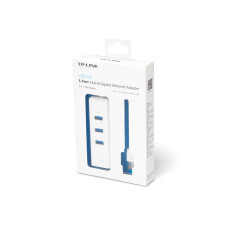 Концентратор USB, TP-Link, UE330, 3 порта USB 3.0, Гигабитный порт Ethernet Концентратор USB, TP-Link, UE330, 3 порта USB 3.0, Гигабитный порт Ethernet