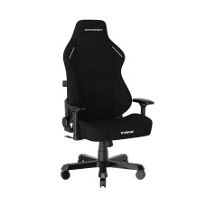 Игровое компьютерное кресло, DX Racer, GC/XXLTK23FBE/N, Tank series, Рекомендуемый рост: до 190 см, Рекомендуемый вес: до 160 кг, Ткань, Металлическая основа кресла, Угол наклона 135°, Механизм качания: топ-ган, 4D подлокотники, Чёрный