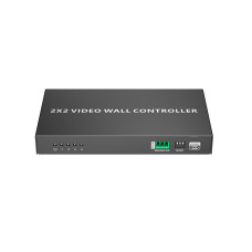 Каскадируемый видеоконтроллер, Lenkeng, LKV104VW, (FHD, 2x2), 1*HDMI IN, 4*HDMI OUT