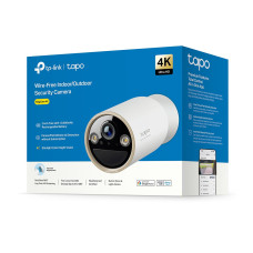 IP-камера, TP-Link, Tapo C460, IR (15 м), 4K 8MP, 15 кадров в секунду, Слот для карты MicroSD, Wi-Fi 2.4 ГГц/5 ГГц, аккумулятор на 10000 мА·ч, IP66