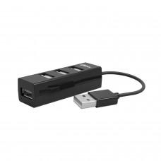 Концентратор USB 2.0 Ritmix CR-2402, Черный 