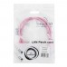 Патч-корд Cablexpert PP12-0.5M/RO, розовый Cable Patch cord UTP 5e-Cat 0.5 m