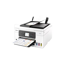 Цветное МФУ, Canon, MAXIFY GX4040, 5779C009AA, Струйное, А4, 18 стр./мин., Подача 351 лист, Планшетный сканер, ЖК дисплей 2.7", 300 МГц CPU, USB 2.0, Ethernet 10/100, Wi-Fi
