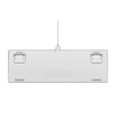 Клавиатура, Glorious, GMMK2 Compact, GLO-GMMK2-65-FOX-W, Игровая, Механические переключатели, Glorious Fox Linear Switches, RGB подсветка, Белый