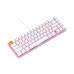 Клавиатура, Glorious, GMMK2 Compact, GLO-GMMK2-65-FOX-W, Игровая, Механические переключатели, Glorious Fox Linear Switches, RGB подсветка, Белый