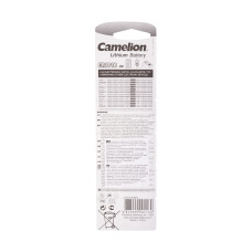 Батарейка, CAMELION, CR1616-BP5, Lithium Battery, CR1616, 3V, 220 mAh, 5 шт в блистере