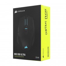 Мышь Corsair, M65 RGB Ultra, Optical, 26000 dpi, USB, Черный 