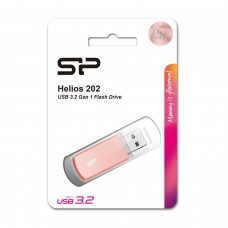 Флешка USB Silicon Power, Helios 202, SP128GBUF3202V1P, 128GB, Розовый 