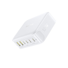 Адаптер питания, Baseus, EnerFill FH21, (E0120T01), Desktop Charging Station, Технология GaN (нитрид галлия), 6 активных портов, Поддержка PD 3.0 и QC 4+, Система охлаждения BCT, Интеллектуальное распределение мощности, Защита от перегрева, 4C+2U, 120W, E