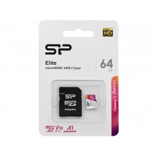 Карта памяти SDXC Silicon Power, SP064GBSTXBV1V20SP, 64GB, Class 10 