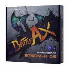 Материнская плата Colorful BATTLE-AX B760M-K D5 V20 