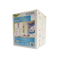 Фильтрующий насос Krystal Clear для бассейнов, INTEX, 26604NP, Пластик, 2006 л/час., Серый, Цветная коробка