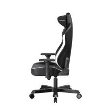 Игровое компьютерное кресло, DX Racer, GC/XXLTK23LTA/NW, Tank series, Рекомендуемый рост: до 190 см, Рекомендуемый вес: до 160 кг, Эко-кожа, Металлическая основа кресла, Угол наклона 135°, Механизм качания: топ-ган, 4D подлокотники, Чёрно-белый