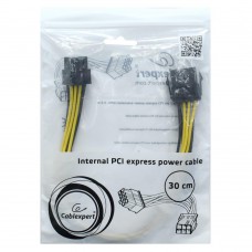 Удлинитель питания Cablexpert CC-PSU-84, 6+2m -> 8f 