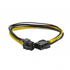 Удлинитель питания Cablexpert CC-PSU-84, 6+2m -> 8f 