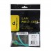 Патч-корд Cablexpert PP12-0.5M/G, зеленый Cable Patch cord UTP 5e-Cat 0.5 m