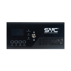 Инвертор, SVC, ES-1000-LCD, Мощность 1100ВА/800Вт, Вход 12В и/или 220В, Выход 220В (Чистая синусоида на выходе), Диапазон работы AVR: 154-264±3В, Функция заряда батарей 19A, Чёрный