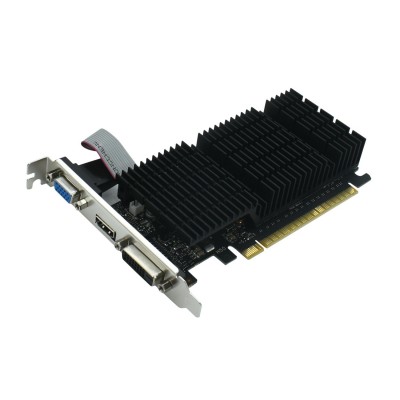 Видеокарта Afox GT710 [AF710-1024D3L5], 1 GB SVGA PCI Express, GT 710 DVI/HDMI/VGA, DDR3/64bit, +LP, [AF710-1024D3L5]