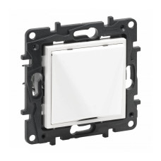 Вывод кабеля, Legrand Niloe Step, 863129, с фиксатором IP21 Белый