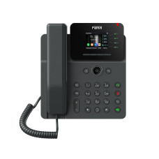 IP-телефон, Fanvil, V61G, 4 линии SIP, 2xGE PoE, цветной экран 320x240, конференц-связь на 6 участников, 12 клавиш DSS, блок питания в комплекте
