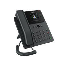 IP-телефон, Fanvil, V61G, 4 линии SIP, 2xGE PoE, цветной экран 320x240, конференц-связь на 6 участников, 12 клавиш DSS, блок питания в комплекте