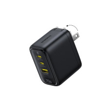 Адаптер питания Baseus EnerFill FE22 Fast Charger 2C+U 70W EU Cosmic Black