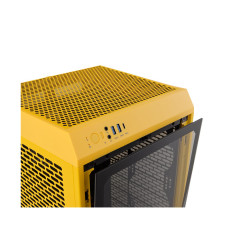 Компьютерный корпус, Thermaltake, The Tower 200 Bumblebee, CA-1X9-00S4WN-00, Mini Tower, Mini-ITX, USB 3.0*2/Type C*1, HD-Audio+Mic, Кулер 2*140 мм, Высота процессорного кулера до 200 мм, Длина VGA до 380 мм, 2*3,5"/2*2,5", Сталь, 3мм Закаленное Компьютерный корпус, Thermaltake, The Tower 200 Bumblebee, CA-1X9-00S4WN-00, Mini Tower, Mini-ITX, USB 3.0*2/Type C*1, HD-Audio+Mic, Кулер 2*140 мм, Высота процессорного кулера до 200 мм, Длина VGA до 380 мм, 2*3,5"/2*2,5", Сталь, 3мм Закаленное